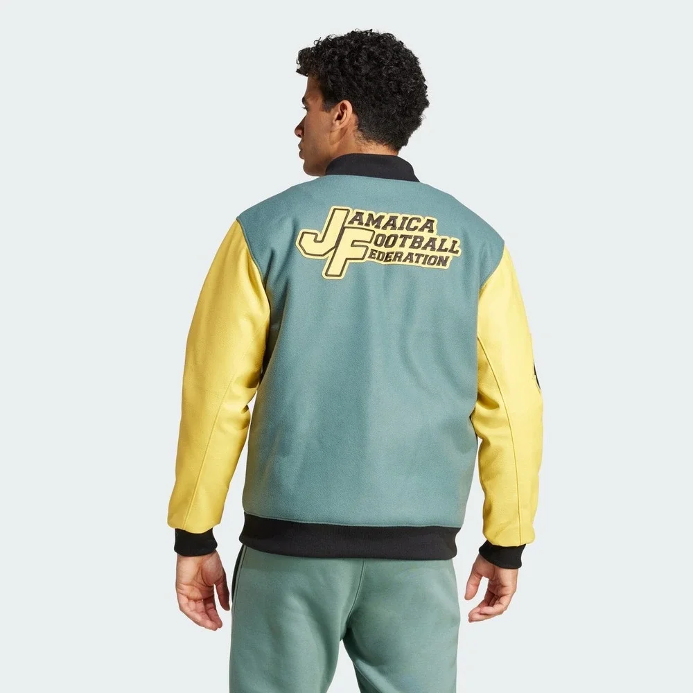 Adidas‎ Originals Jamaica Football Federation 24/25 Varsity Jacket Size M NWT